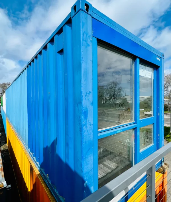 Converted Shipping Container 40 Ft Container Office with WC & Shower Room Reduced No 704