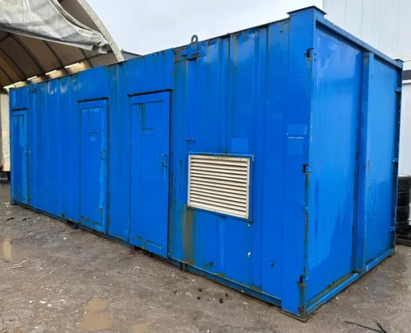 No 841 24x9Ft Static Welfare Combi Unit Reduced 12 5 KVA Generator