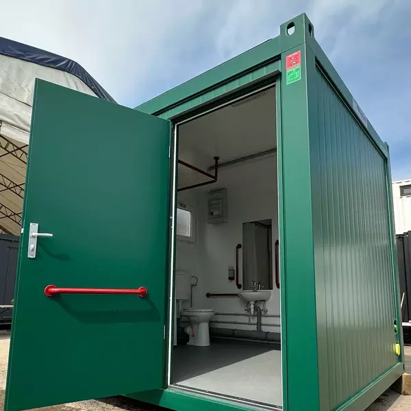 10x8ft Disabled Access Toilet Block with Shower Facility For Sale