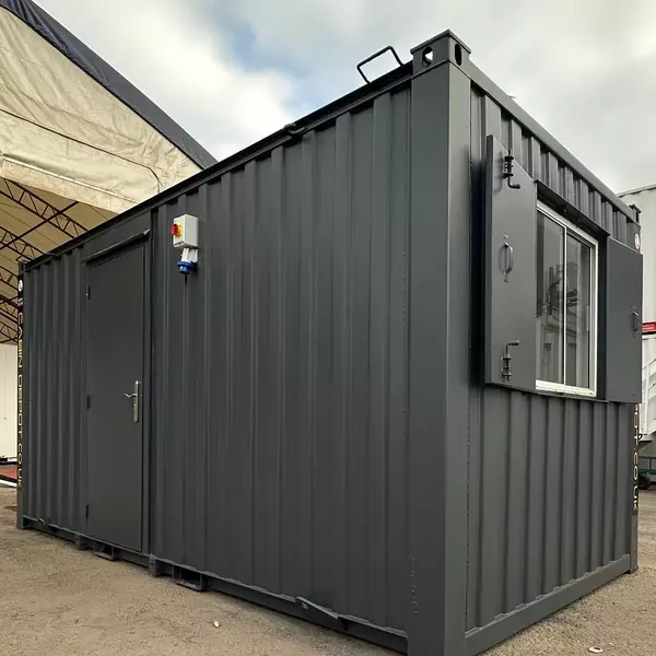 16x8ft Open Plan Portable Office Anti-Vandal Cabin For Sale