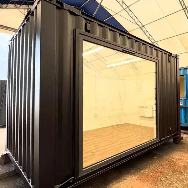 12x8ft Open Plan Portable Office / Garden Room Cabin For Sale