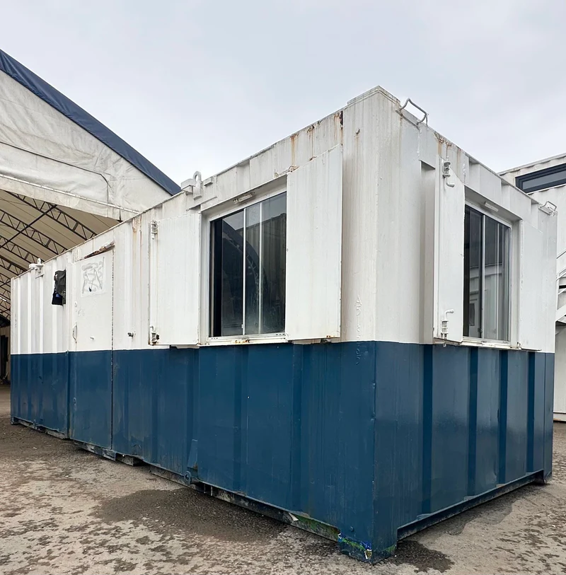 24 x 9 ft Anti-Vandal Canteen / Office Portable Cabin For Sale