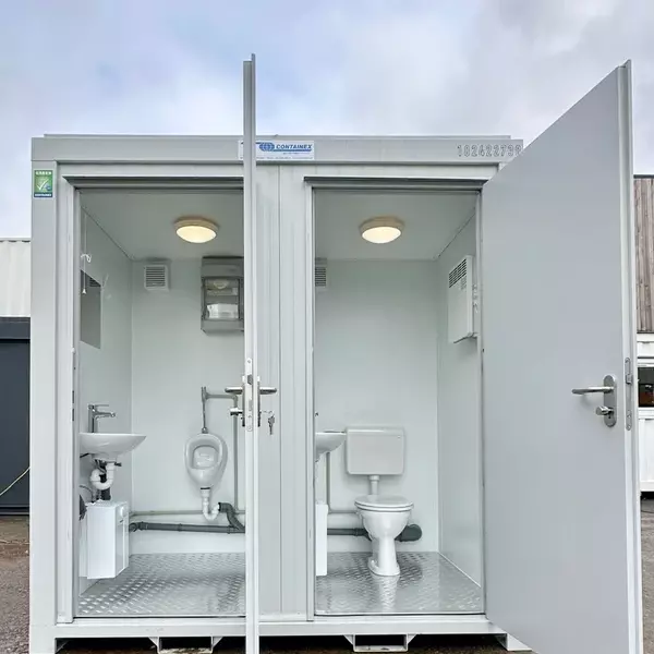 8x5ft Toilet Block with Toilet Urinal For Sale