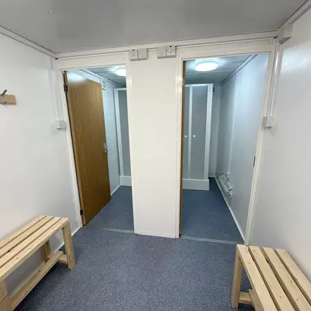 21x8ft CUSTOM Shower and Changing Cabin For Sale
