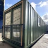 40x8ft Converted Shipping Container Open Plan Office with Toilets for Sale