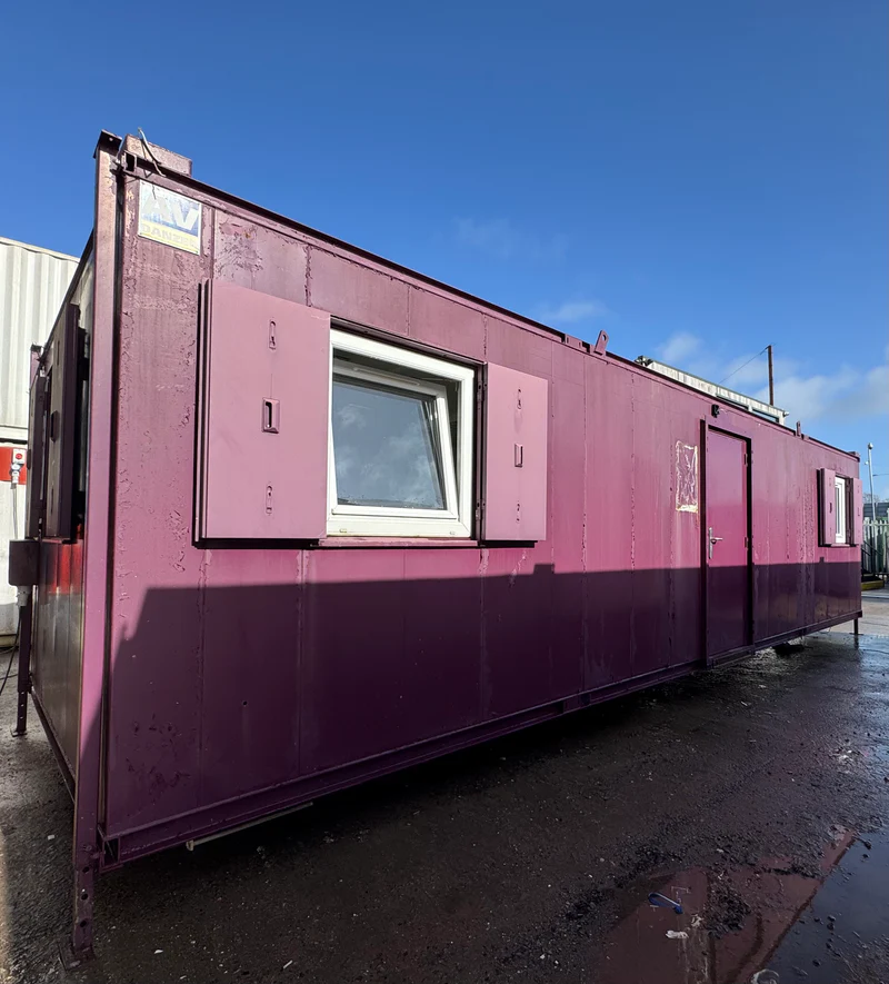 32x10ft Open Plan Canteen And Office Cabin for Sale