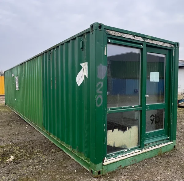 40 Ft Converted Shipping Container with Kitchenette For Sale