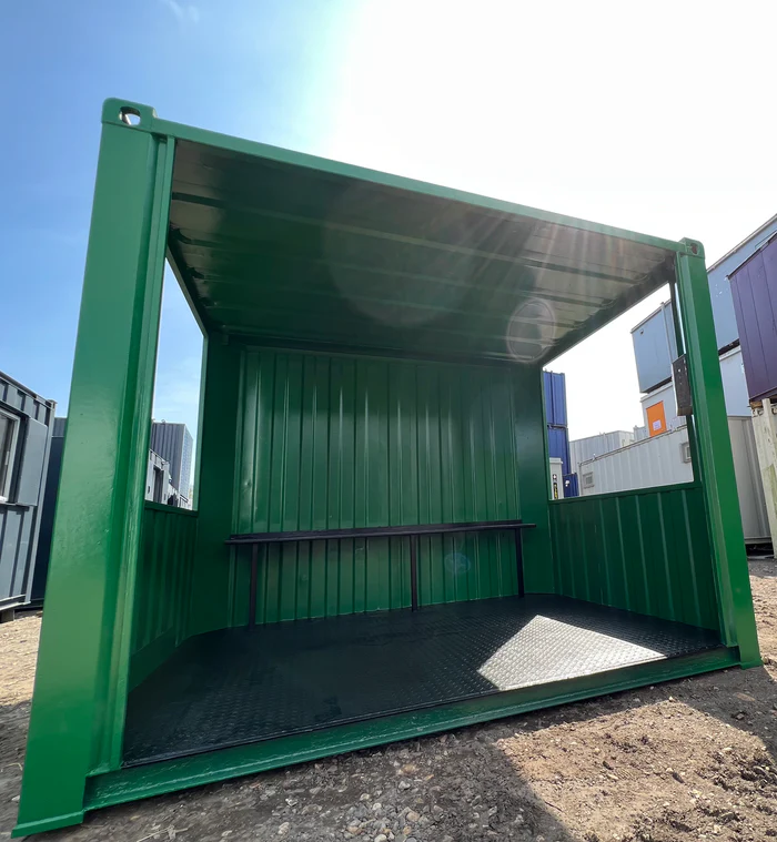 Steel Smoking Shelter 10x8ft for Sale