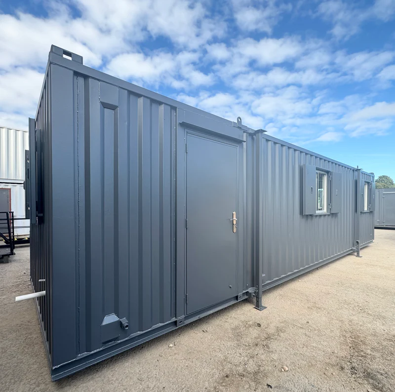32x10ft Custom Office/Canteen Cabin with WC & Shower For Sale