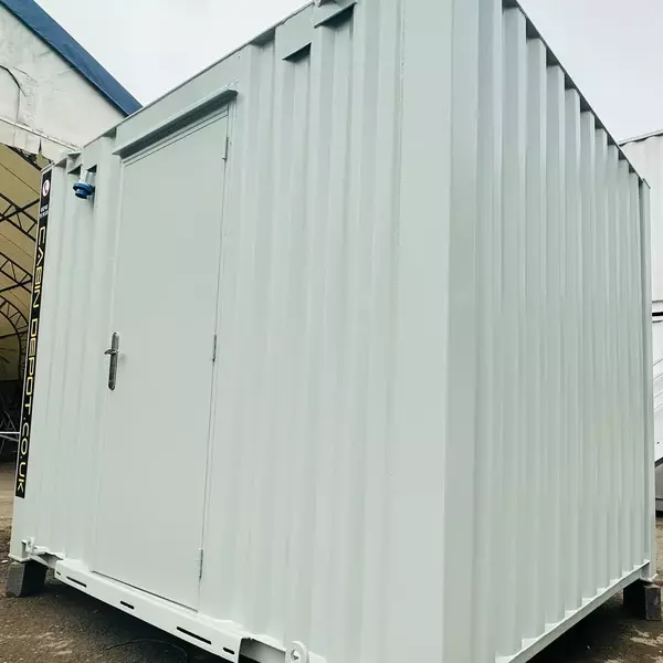 10x8ft Open Plan Anti-Vandal Portable Office Cabin For Sale