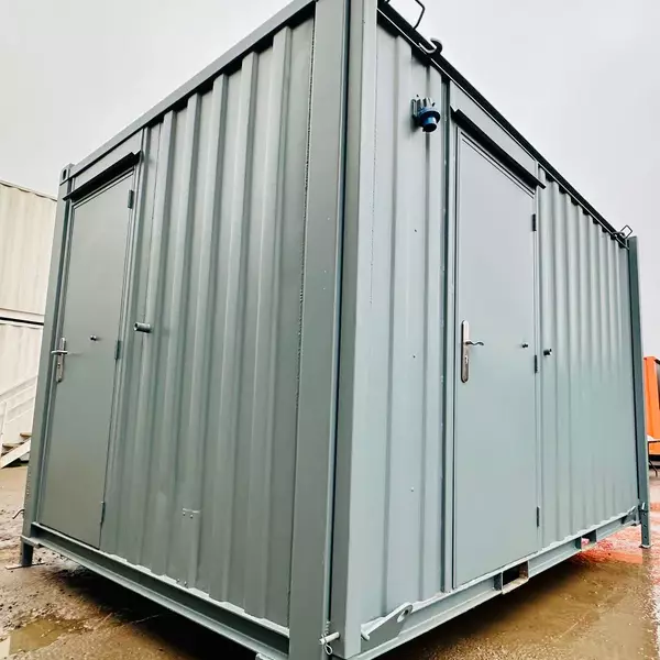 12 x 9ft Anti-Vandal 2 + 1 Toilet Block for Sale