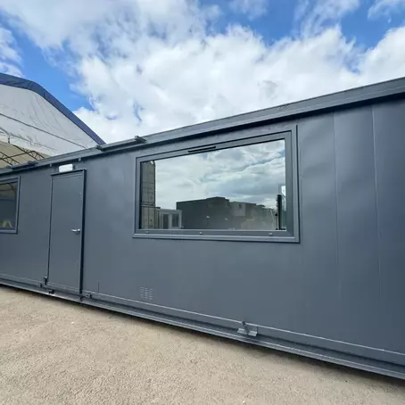 32x10ft Custom Cabin Office And Canteen with Picture Windows For Sale