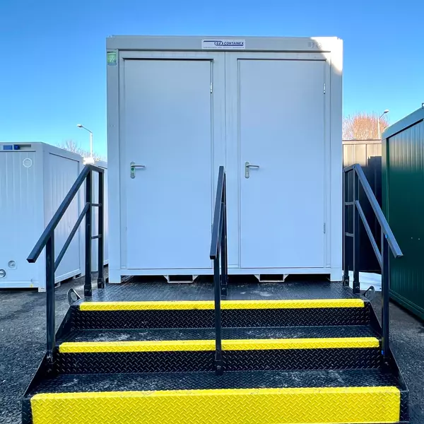 New Steel Stepped Effluent Waste Tank for 1+1 Toilet Blocks For Sale