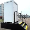 Single Toilet Unit & Steel Stepped Effluent Waste Tank For Sale