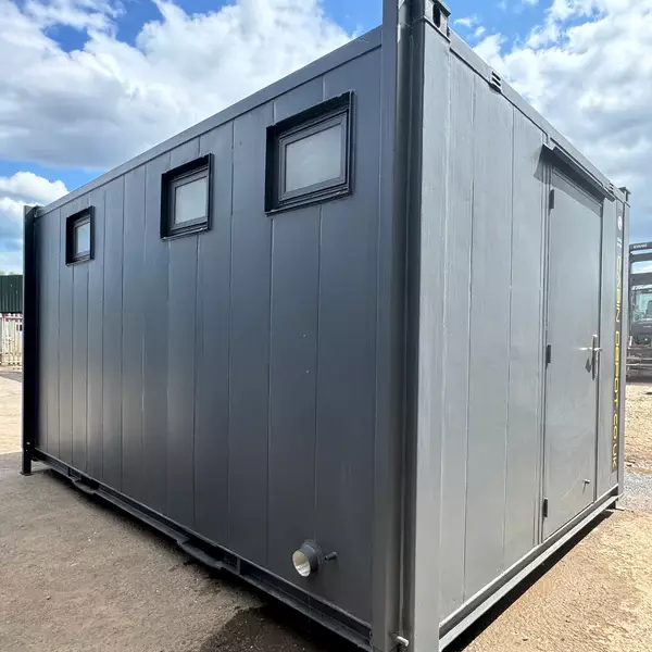 3+1 Toilet Block 16 x 9ft Anti Vandal Portable Toilet Block for Sale