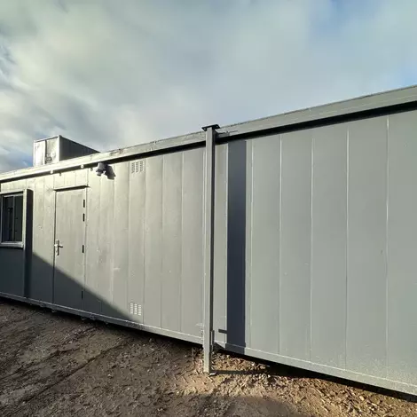Custom 32x10ft Cabin with Office Canteen and Premium WC Shower Room For Sale