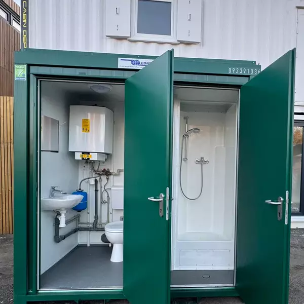 8x5ft Toilet & Shower Block A Complete Sanitation Solution For Sale