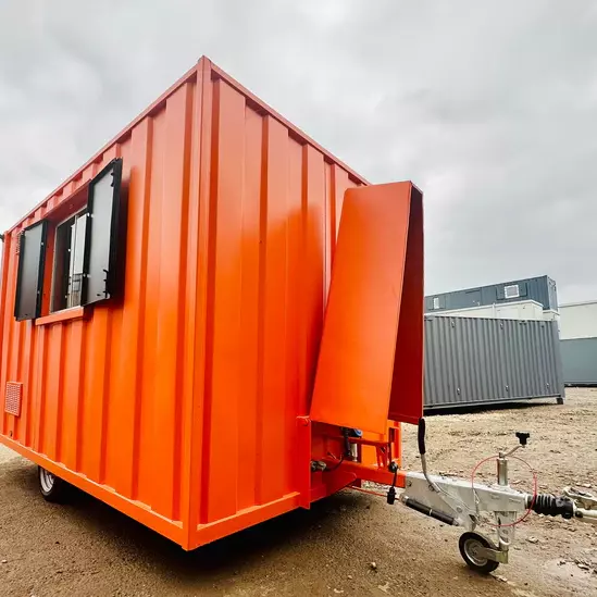Groundhog Towable Mobile Welfare Unit With Diesel Generator for Sale