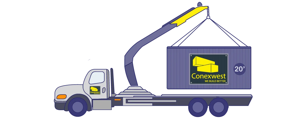 Crane truck